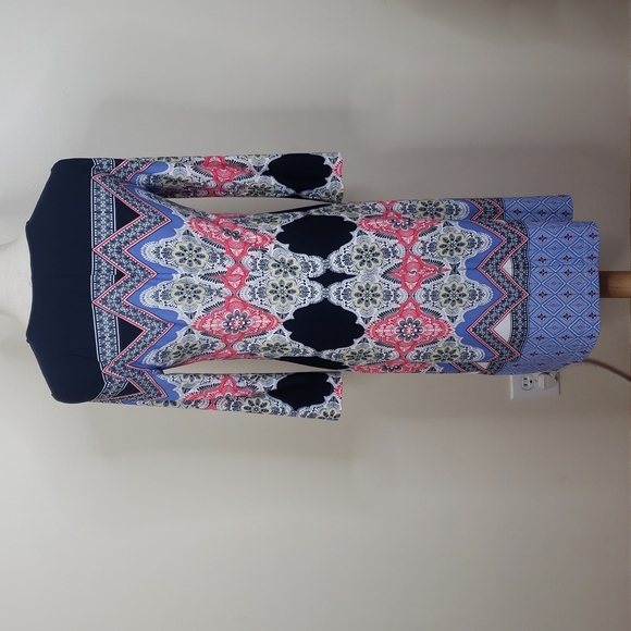 Donna Morgan Geometric Dress - Picture 2 of 3